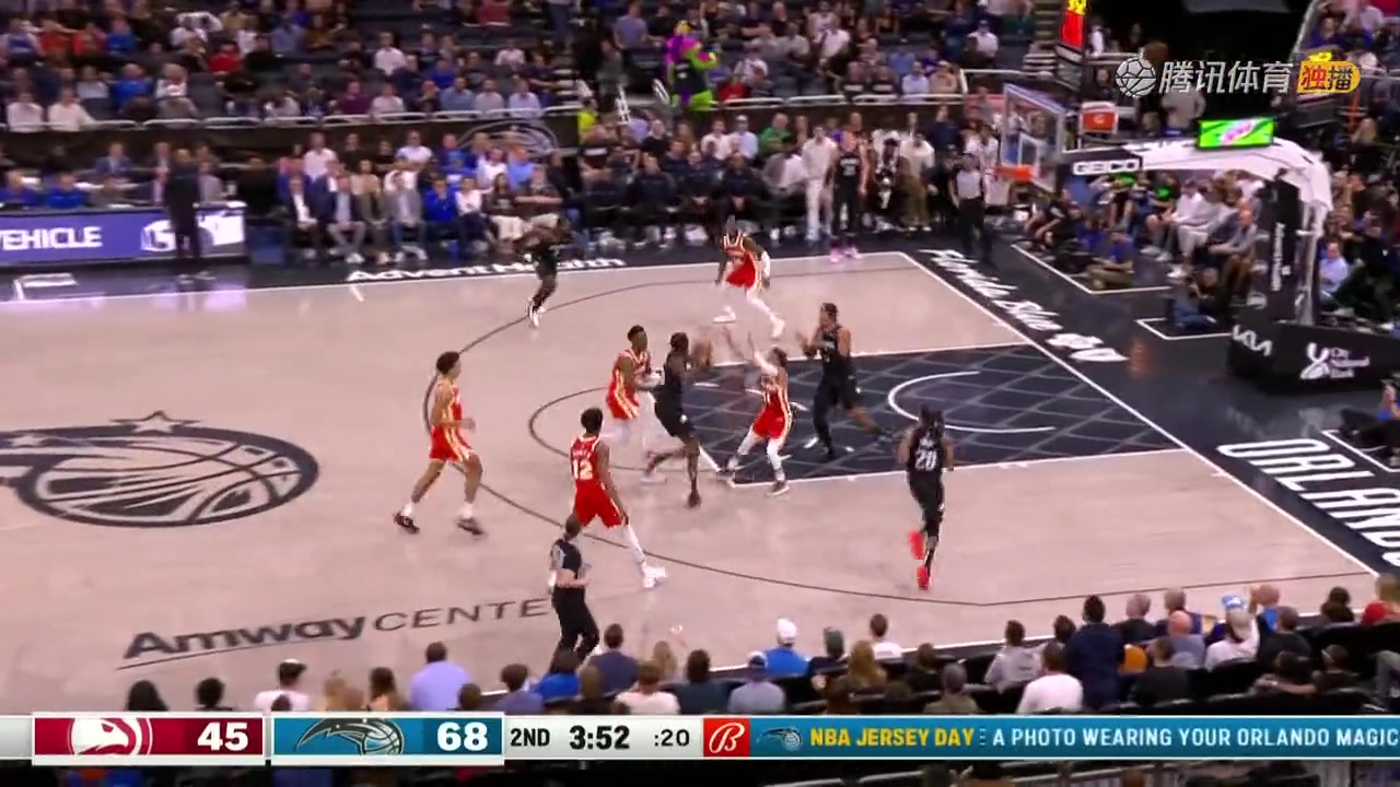 比文班亞馬如何？波爾-波爾持球一條龍反擊轉(zhuǎn)身過人暴扣